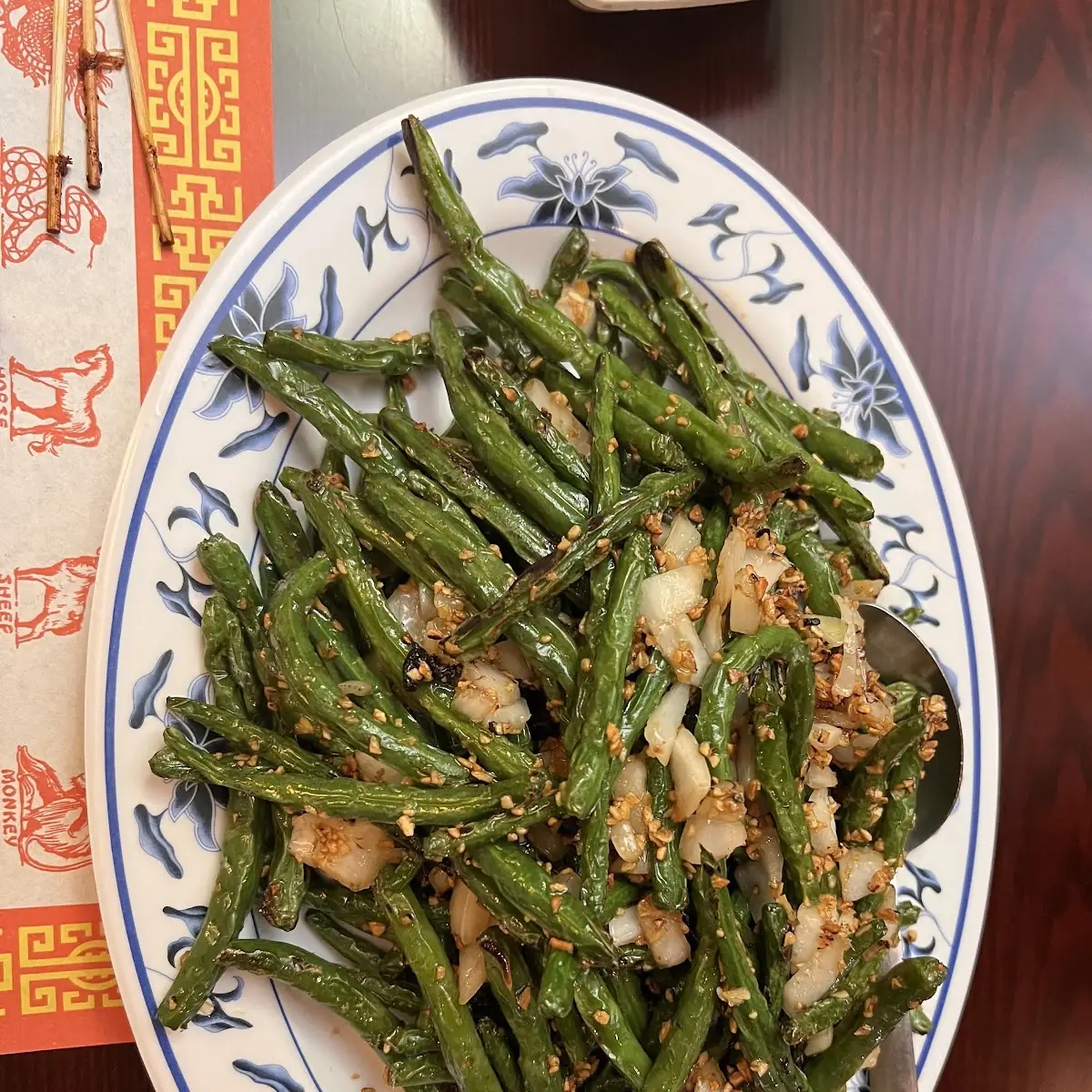 garlic string bean 鱼香四季豆